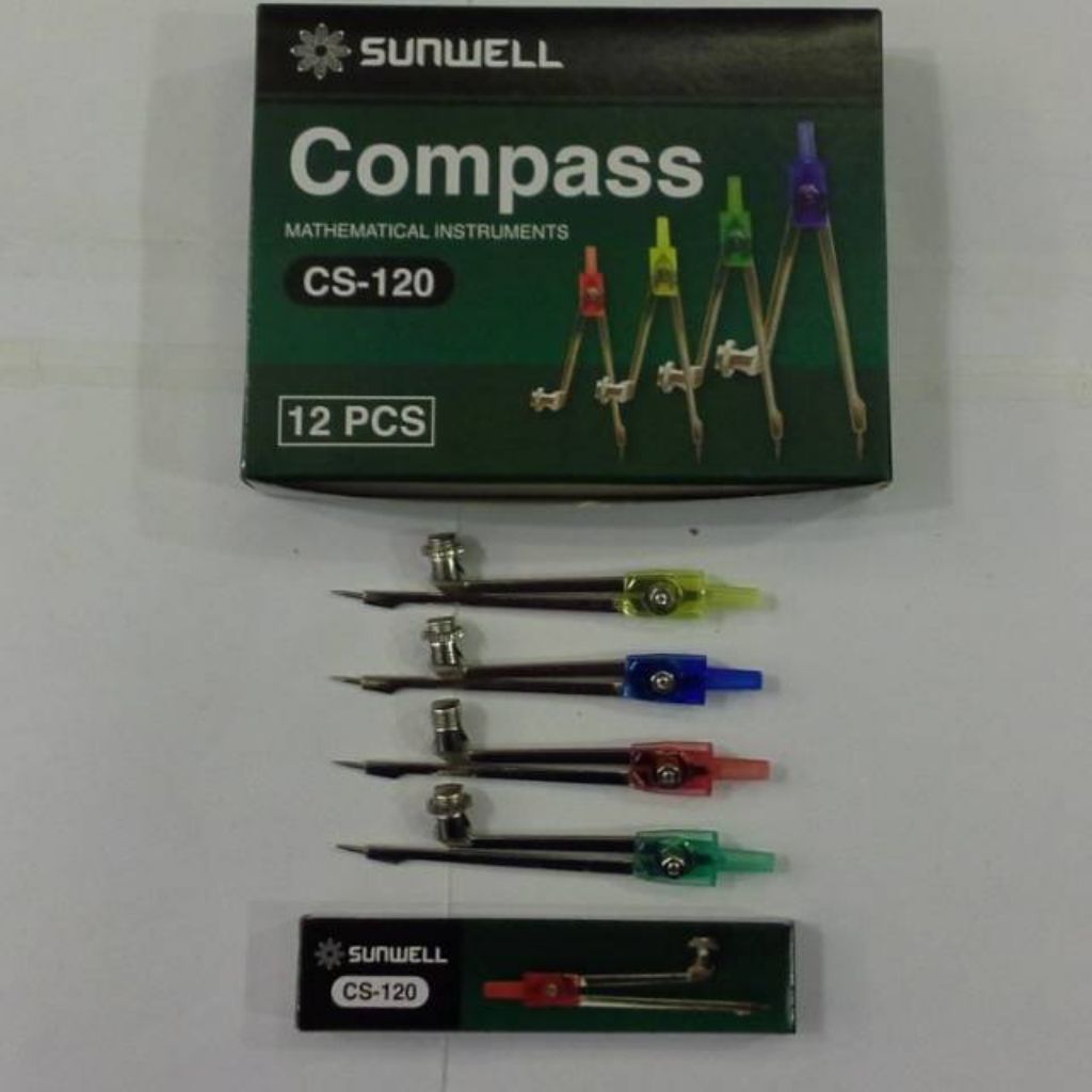 

[YOBANA] SUNWELL JANGKA COMPASS BESI CS-120