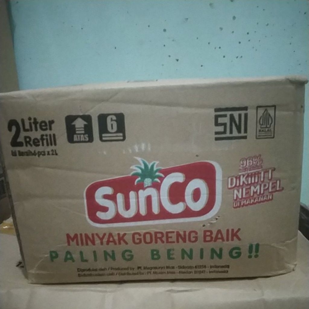 

murah minyak sunco 2L isi 6 exp lama