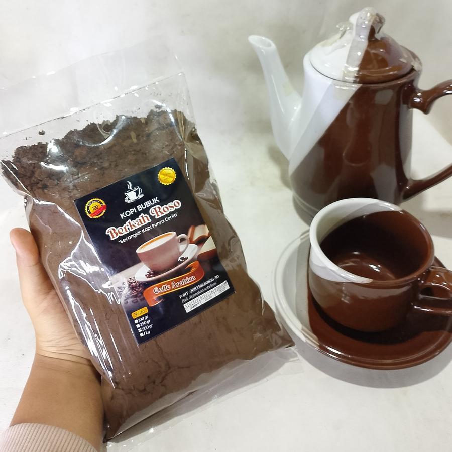 

Kopi Bubuk Arabika Coffee Minuman Kopi Robusta Kiloan Asli Jember Rasa Asam Coffee Powder