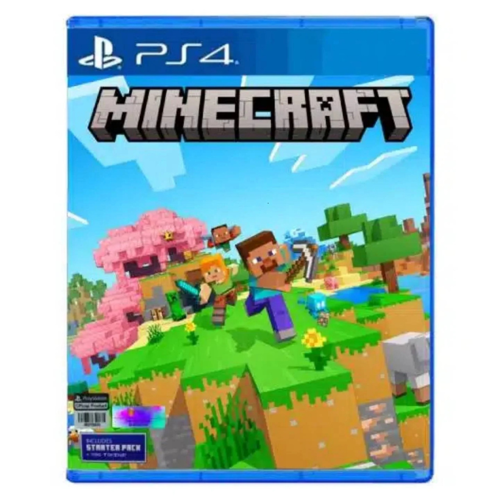 Minecraft Include Starter Pack Game PS4