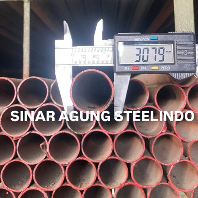 Pipa Galvanis 1 inch x 1,5mm x 6m / Besi Pipa galvanis 1 inci