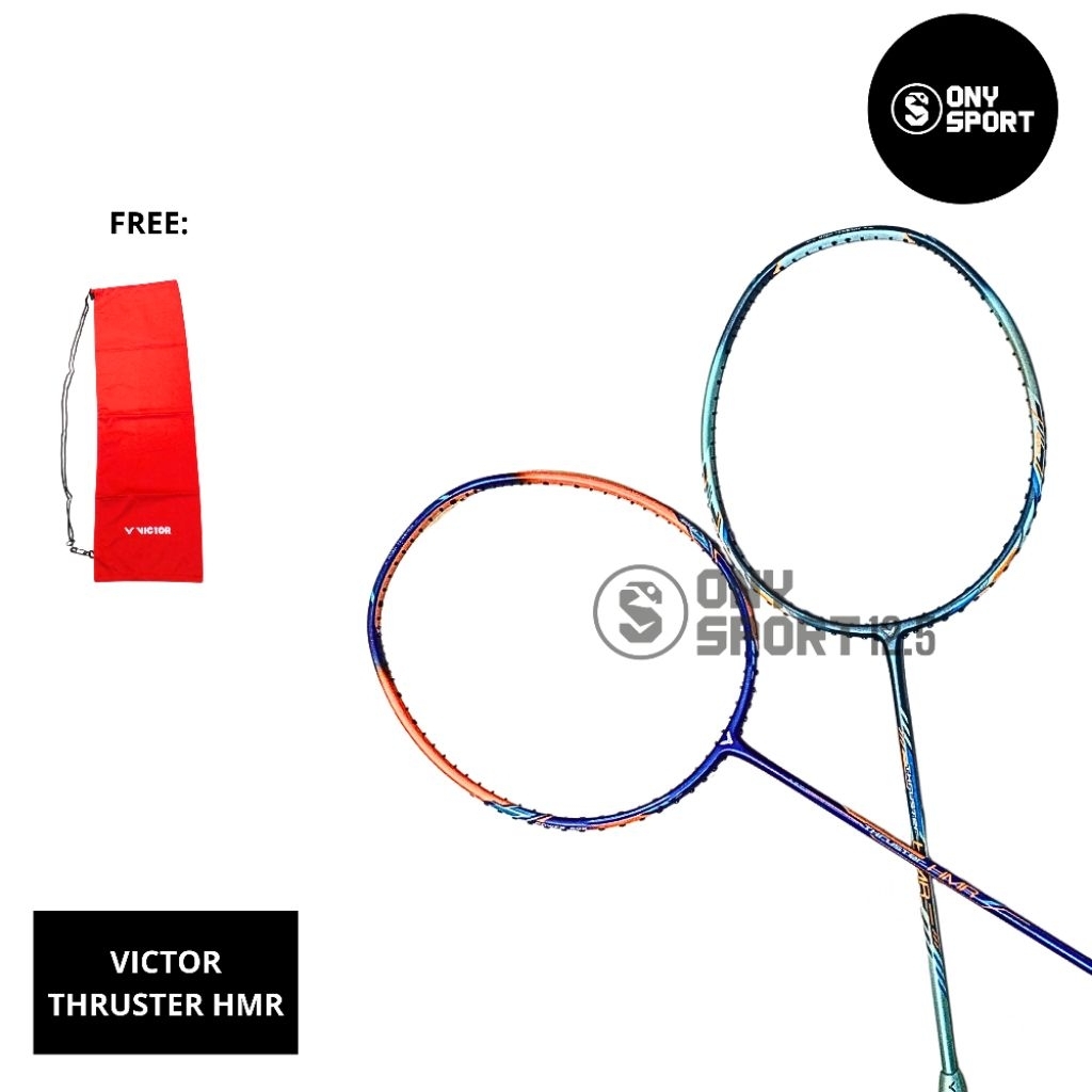 RAKET BADMINTON VICTOR THRUSTER HMR 100%ORI