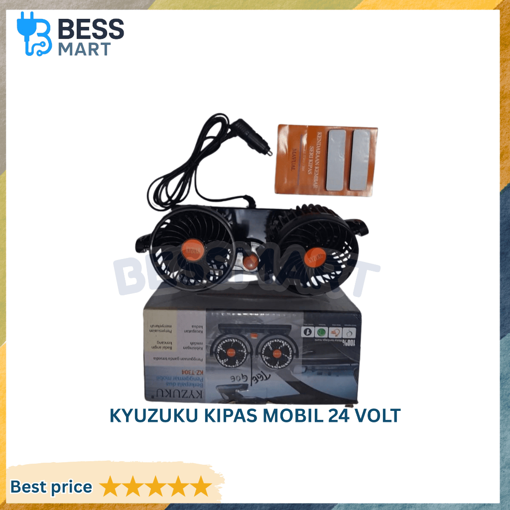 Kyuzuku Kipas Mobil 24 Volt (DUS)