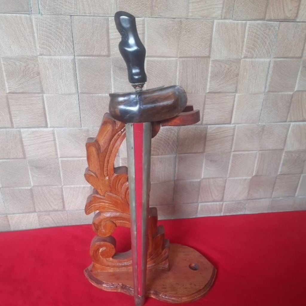 Keris Tilam Sari Sepuh Pamor Slewah,Pamor Tunggak Semi,Pamor Ceprit