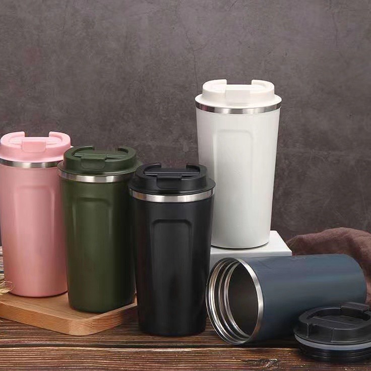 TRAVEL MUG TERMOS KOPI GELAS AIR MINUM Tahan panas Termos coffee kopi 500 ML