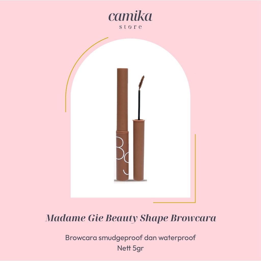 CAMIKA STORE - Madame Gie Beauty Shape Browcara Brow Mascara - Mascara Alis