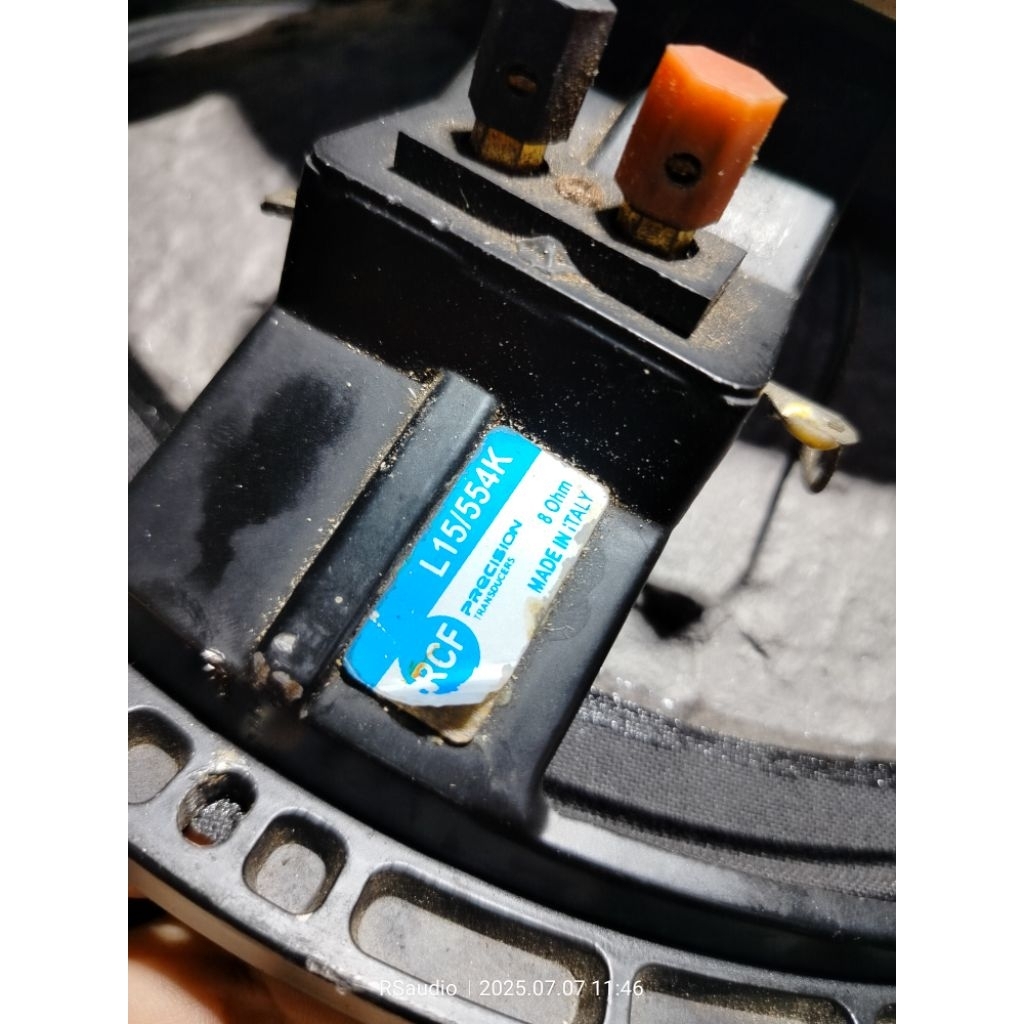 Daun speker 15inch tggi 6.5cm