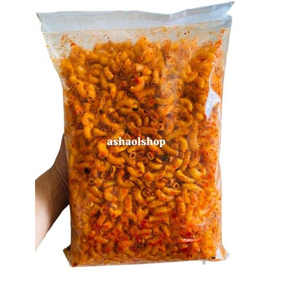 

makaroni cikruh/kriuk 1kg pedas daun jeruk