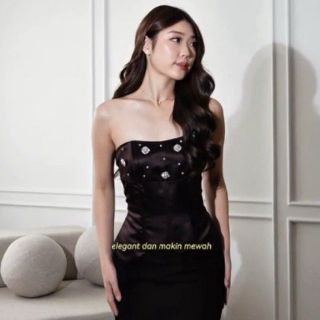 KLEITA OFFICIAL - EDEN TOP - Atasan Wanita | Top Bahan Duchess