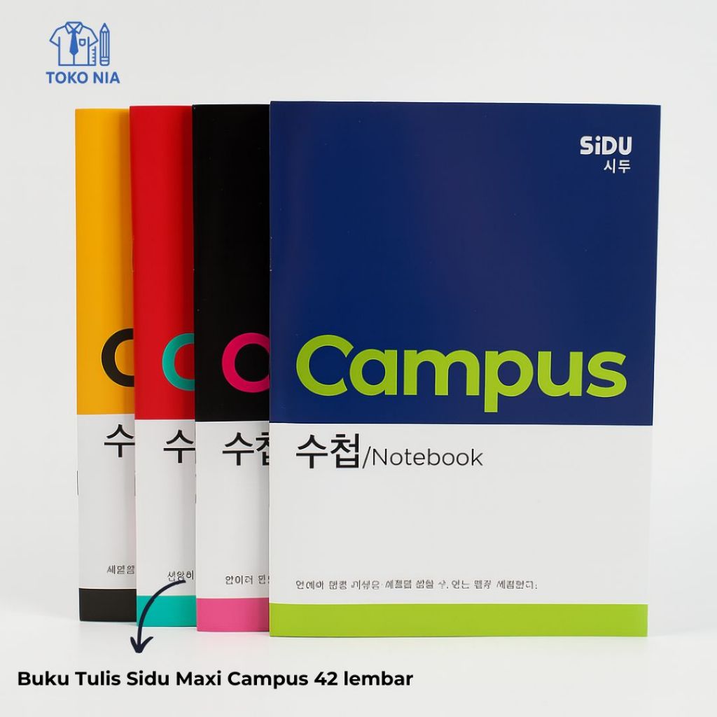 

Buku Tulis Sinar Dunia Maxi 42 Lembar Campus (1 Pack Isi 5 Buku)