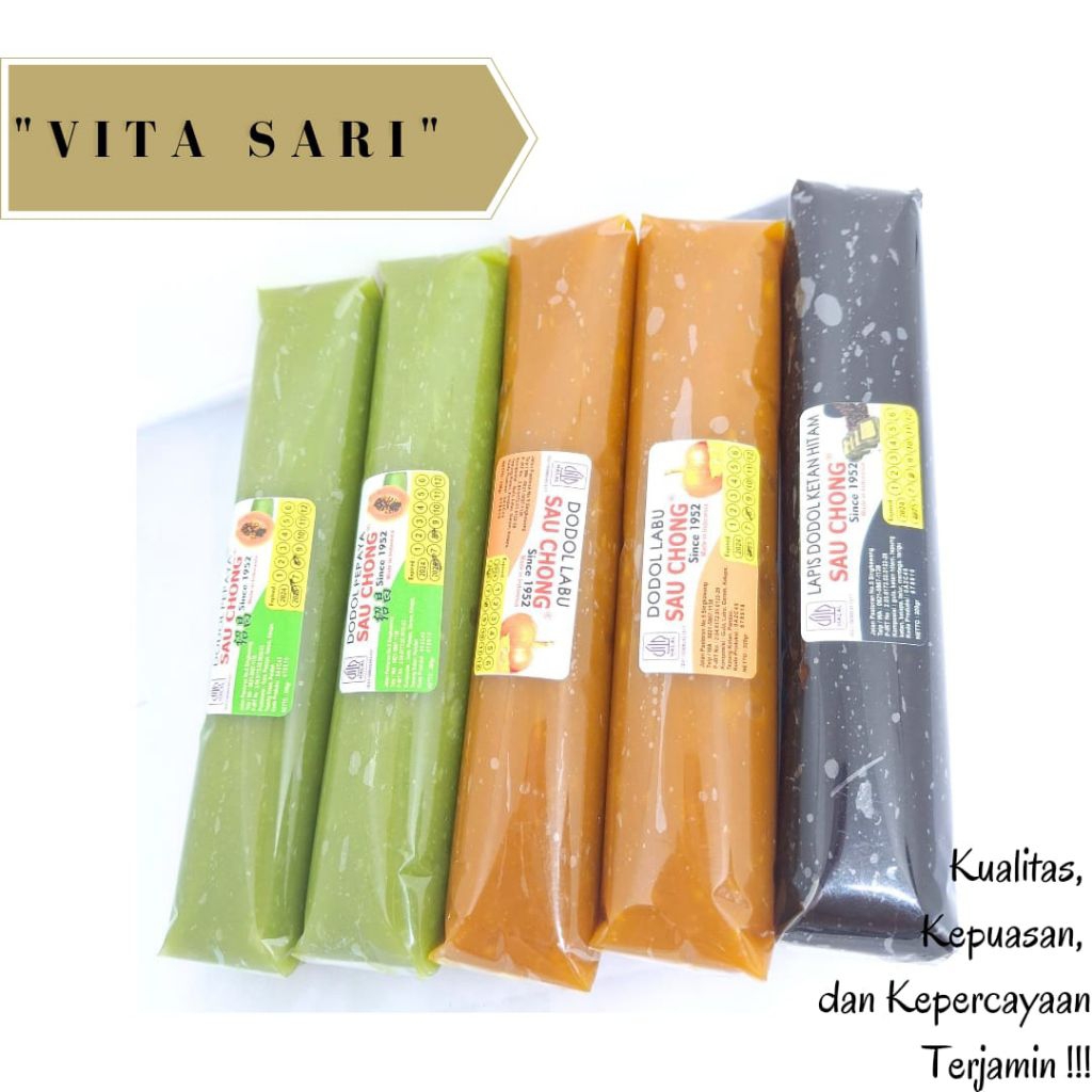

[SAU CHONG]DODOL BUAH/DODOL LABU/DODOL PEPAYA/DODOL KETAN HITAM/DODOL KHAS SINGKAWANG