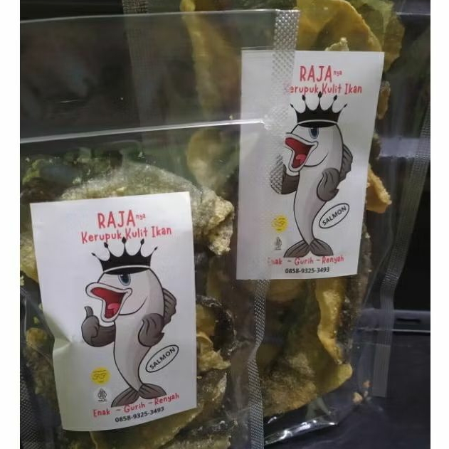 

Kulit Ikan Salmon Crispy Gurih