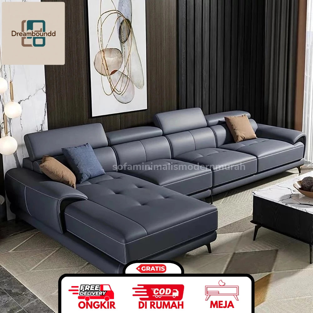 Sofa Minimalis L Shape Modern Desain