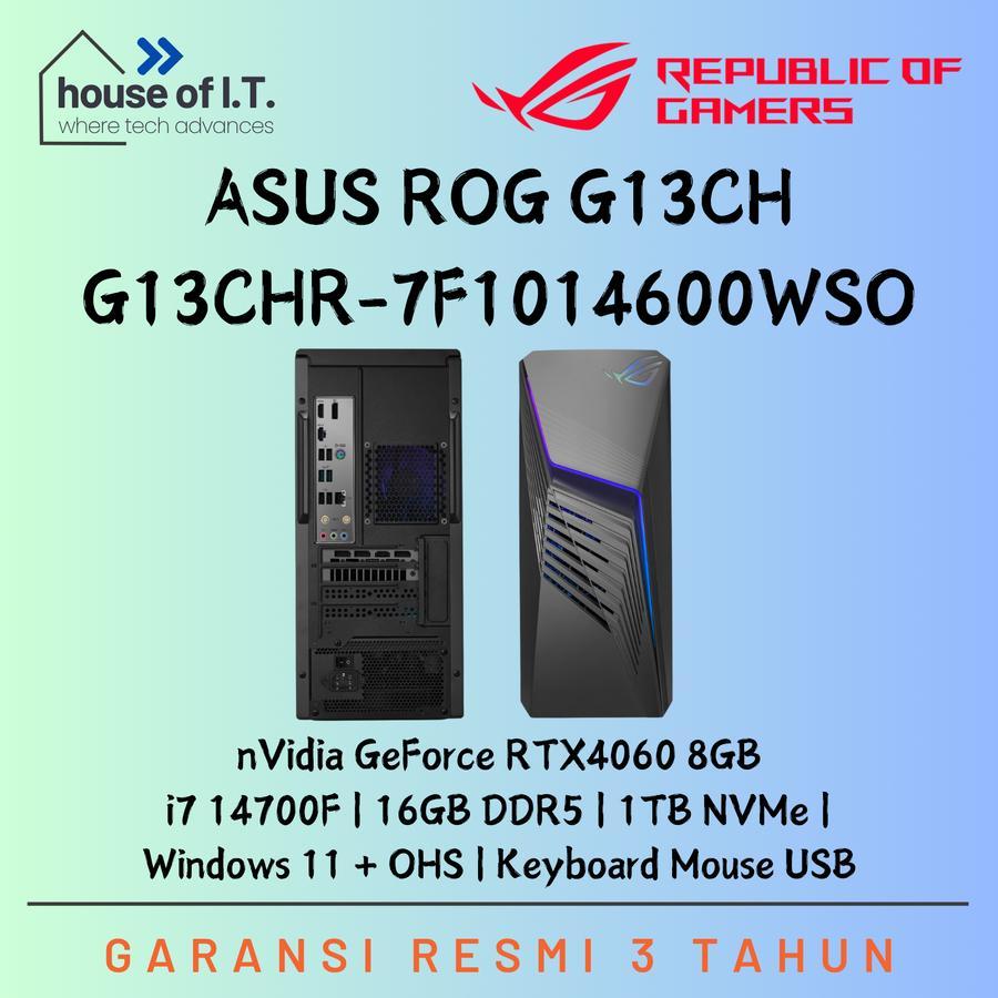 ASUS ROG PC STRIX G13CHR-7F1014600WSO i7-14700F RTX4060 8GB Windows 11 OHS 16GB 1TB NVMe - ASUS ROG 