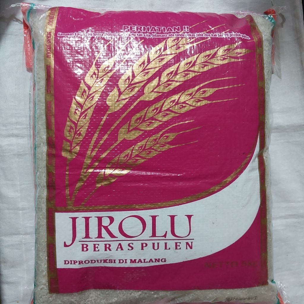 

[BELI BANYAK LEBIH HEMAT] BERAS CAP JIROLU KEMASAN 5 kg