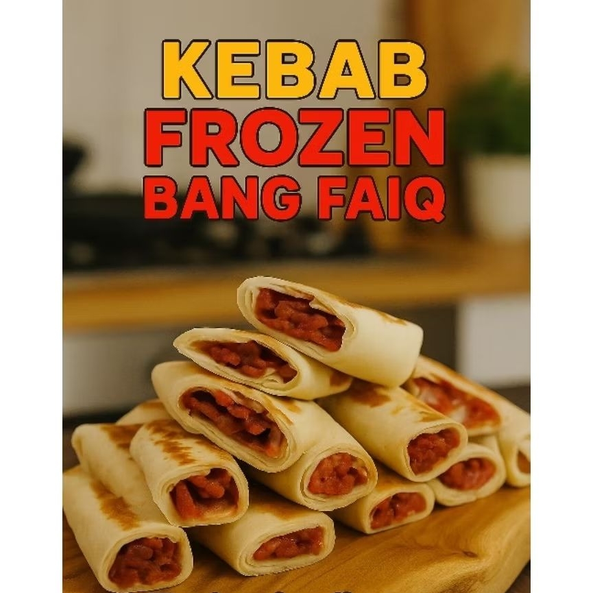 

KEBAB BANG FAIQ FROZEN PAKET ISI 10