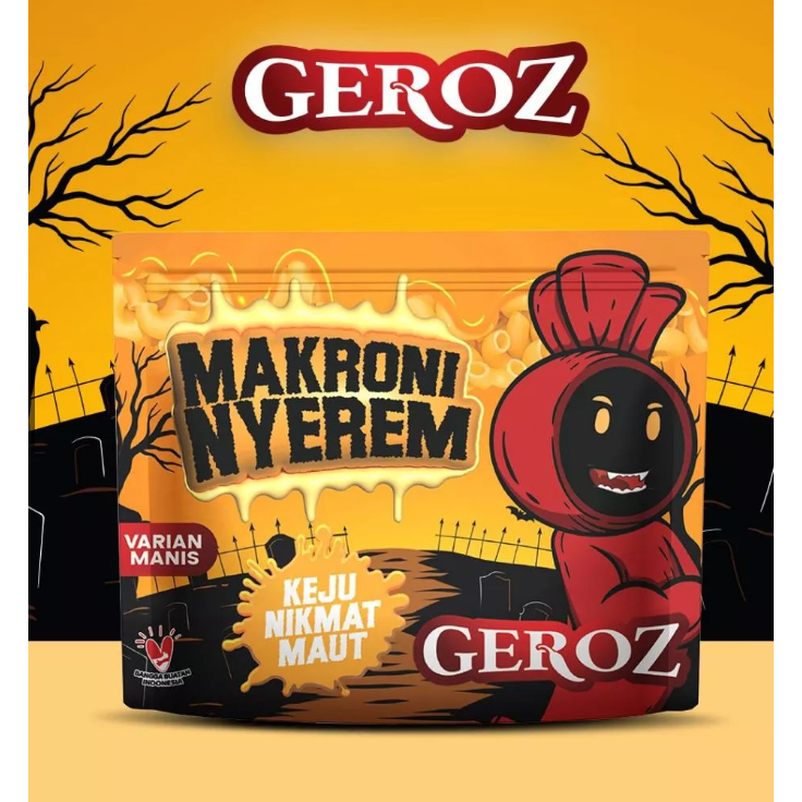 

Geroz - Varian Manis - Makroni Nyerem Rasa Keju Nikmat