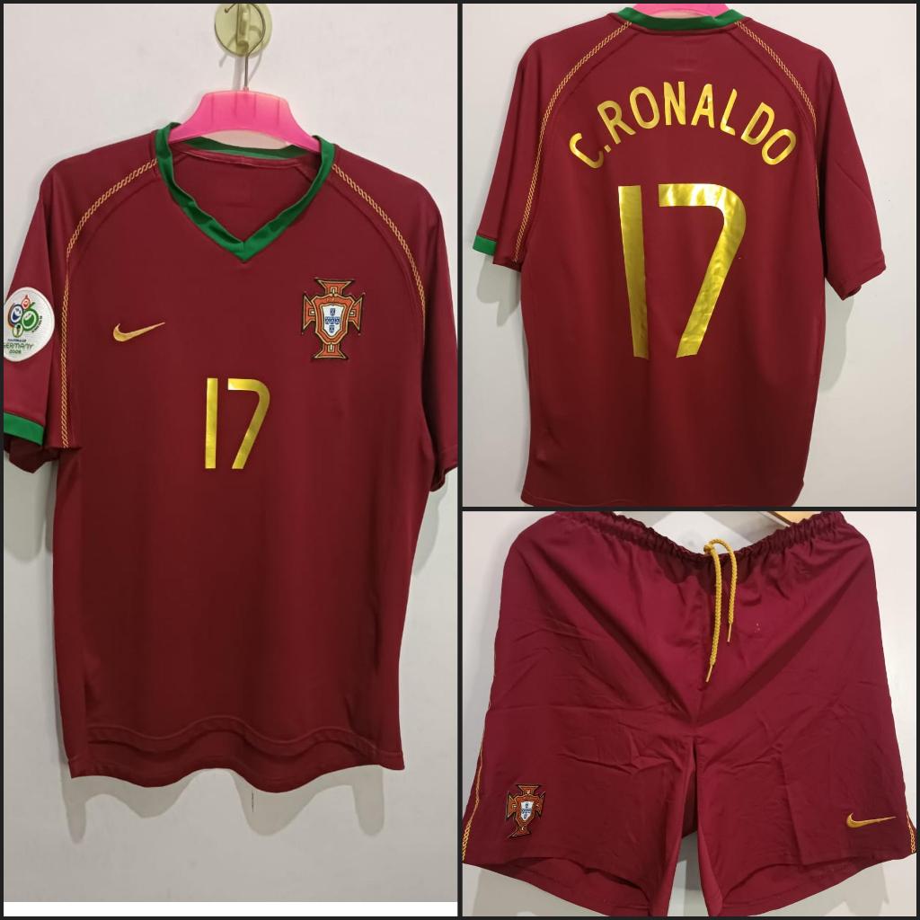 Jersey original timnas Portugal 2006 home pildum 2006