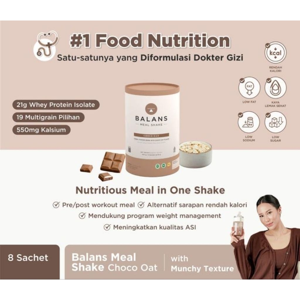 Balans Meal Shake 8 sachet