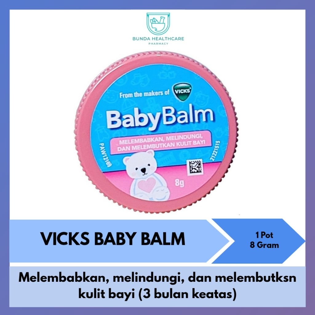 Vicks Baby Balm | Balsem Vicks untuk Bayi