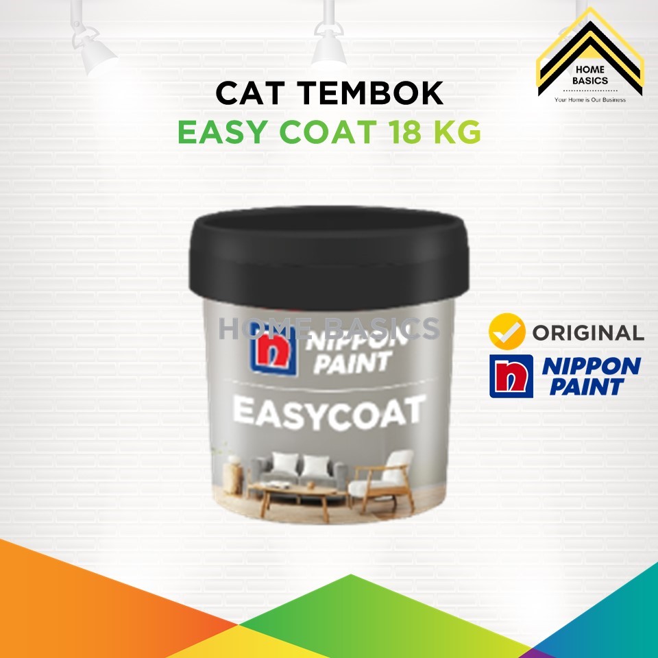 Cat Tembok Putih Easy Coat Nippon Paint 18 Kg / Pail / Cat Dinding / Cat Air