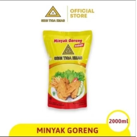 

Minyak goreng segitiga 2 lt
