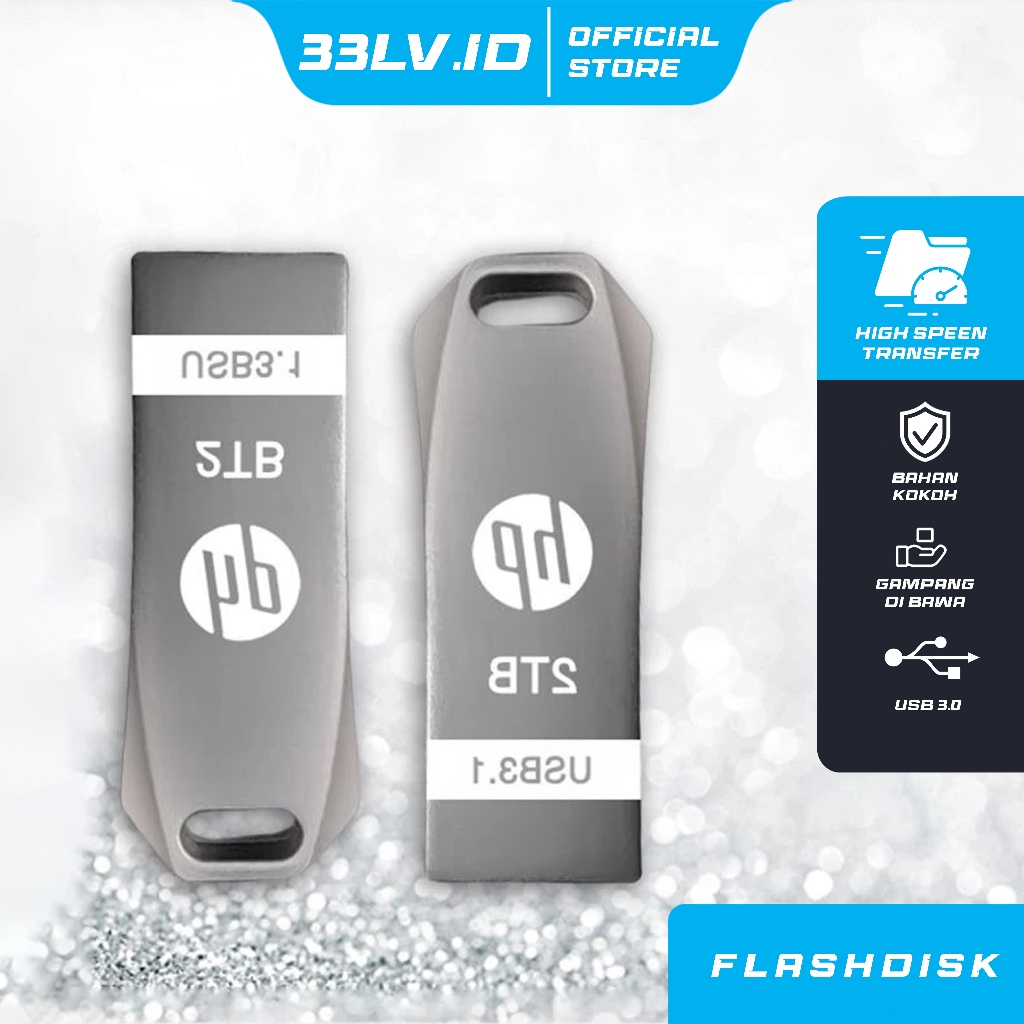 33LV.ID HP Flash Drive 2TB Flashdisk Metal Waterproof High speed U Disk - HP15 2TB