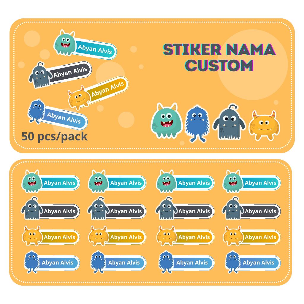 

Stiker nama custom || stiker Cutting || Oracal || Stiker botol,stiker buku,stiker peralatan dapur