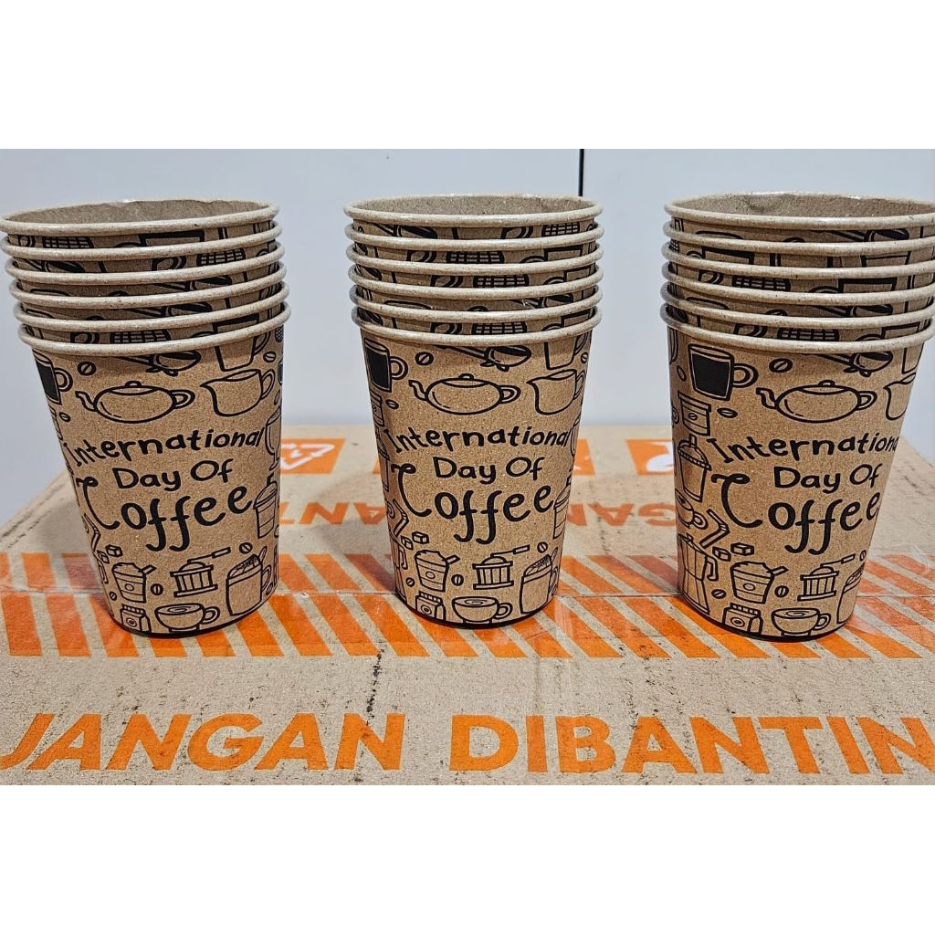 PAPER CUP CRAFT 9OZ / HOT CUP 9OZ PREMIUM