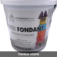 

Tigerson Super Fondant Cotton White Repack