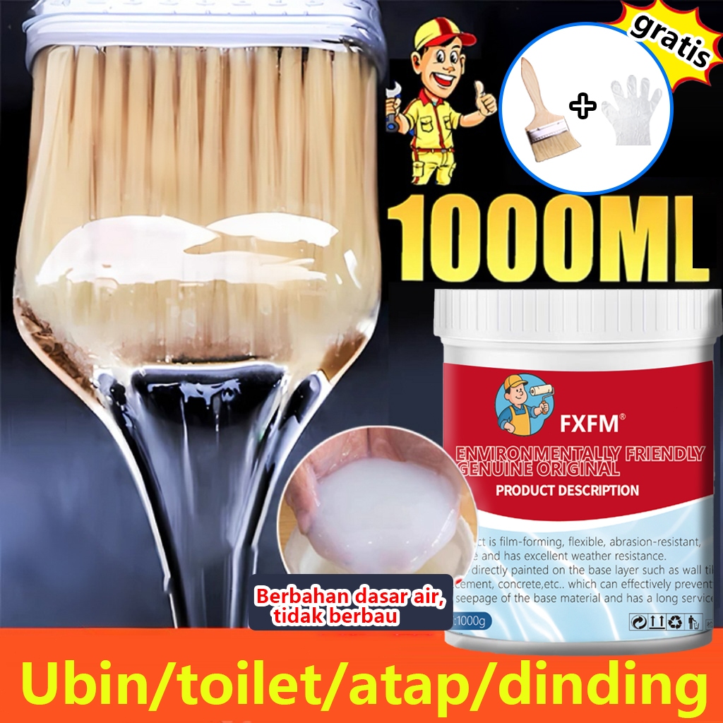 

ucl_gramari - fxfm lem transparan waterproof 1000ml - lem anti bocor super kuat