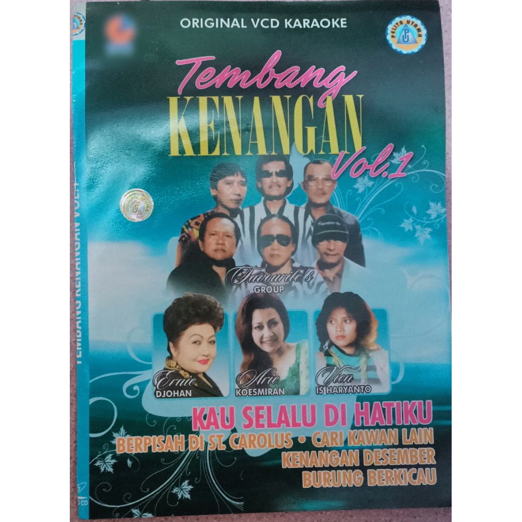 VCD original album tembang kenangan vol.1