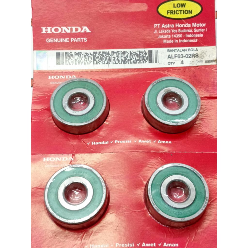 LAHER BEARING RODA BELAKANG PER PCS 6301 HONDA SUPRA X 125 FI