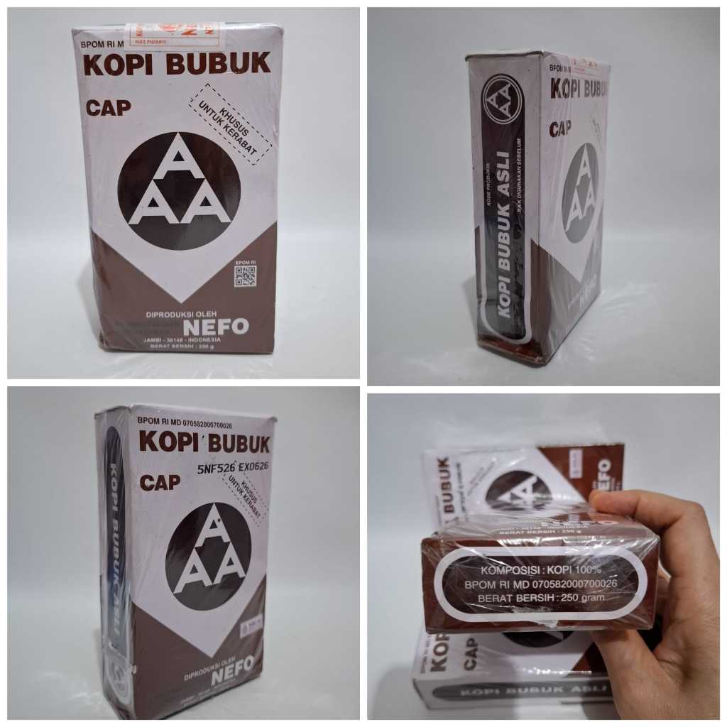

Kopi khusus kerabat AAA nefo Jambi kopi hitam bubuk 250 gram