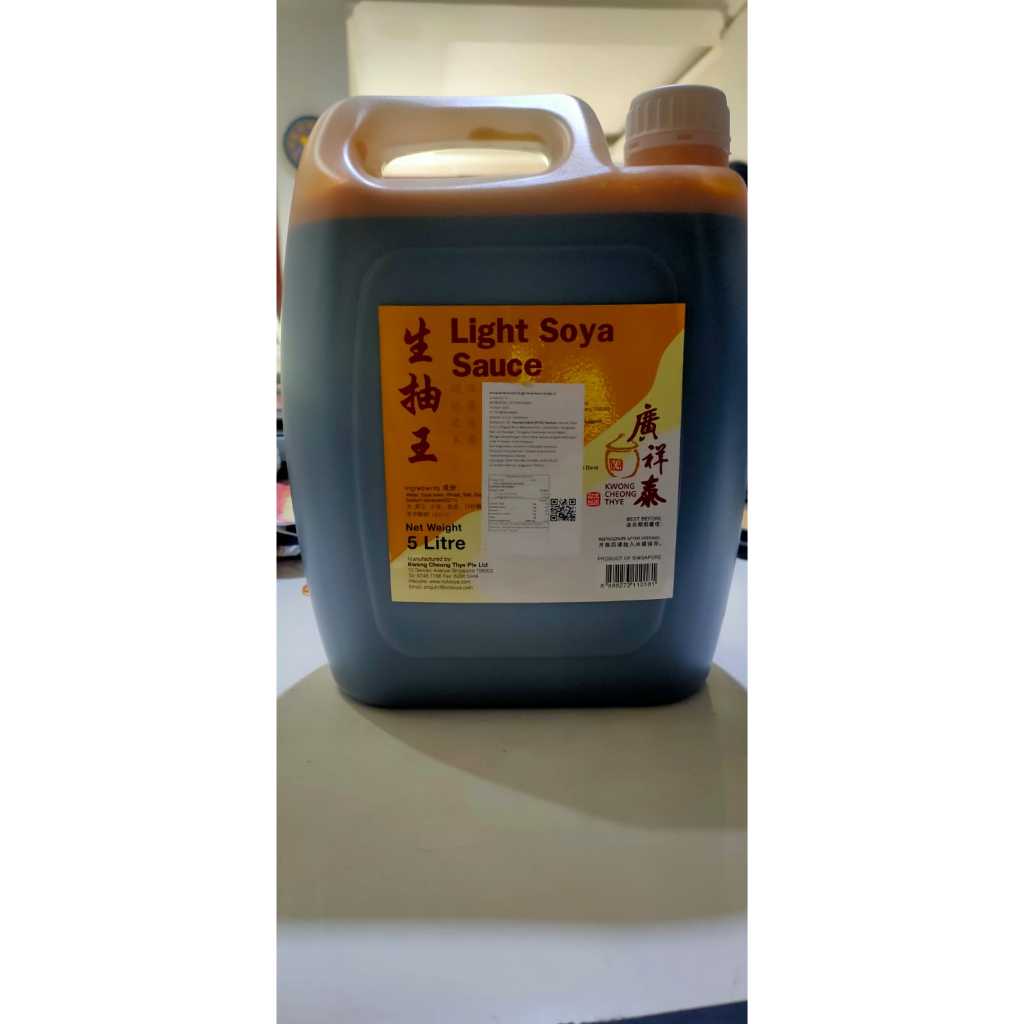 

Kwong Cheong Thye / KCT Light Soya Sauce Premium 5L