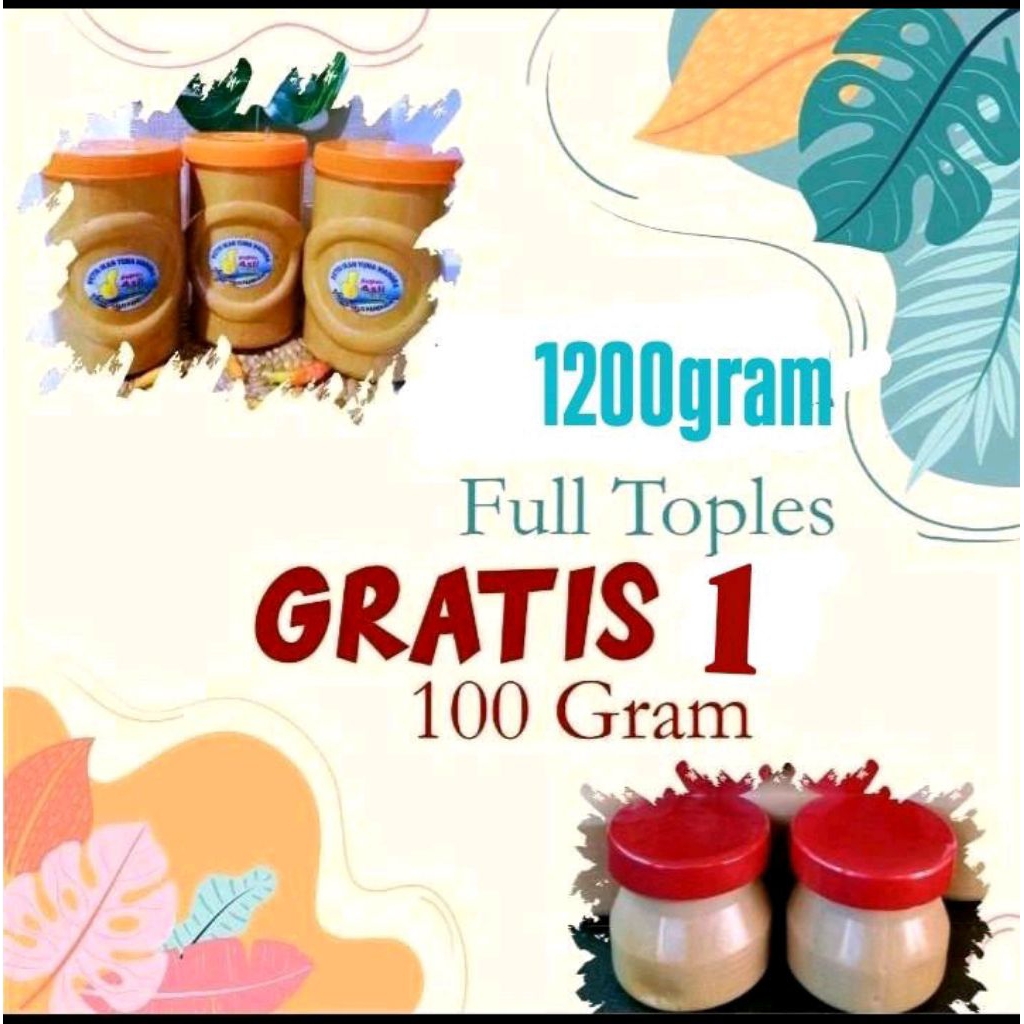 

1 FULL TOPLES PETIS IKAN TUNA MADURA (BONUS 100gram)