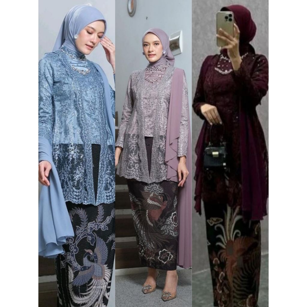 SET KEBAYA KINARA KEBAYA KONDANGAN KEBAYA WISUDA KEBAYA LAMARAN KEBAYA BRIDESMAID