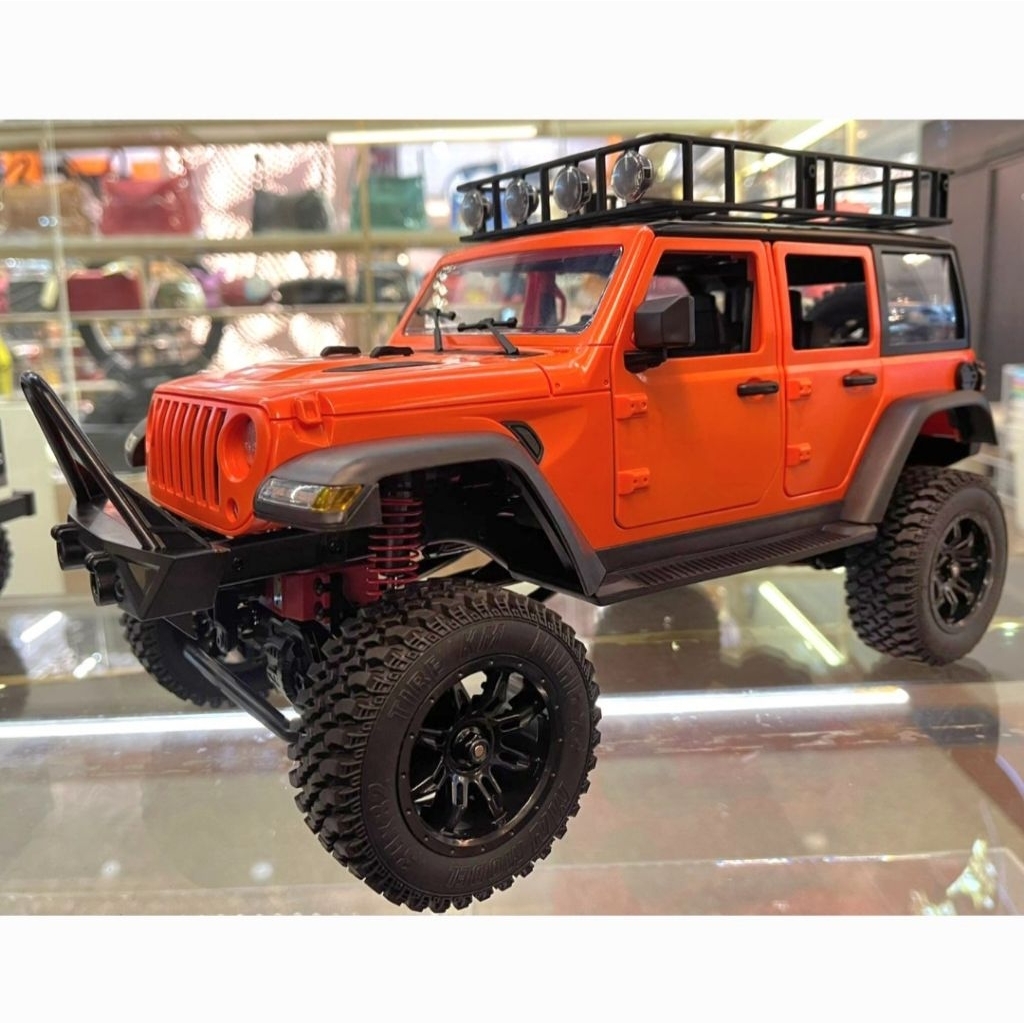 1/12 RC Adventure 4x4 Jeep Wrangler Rubicon RTR orange