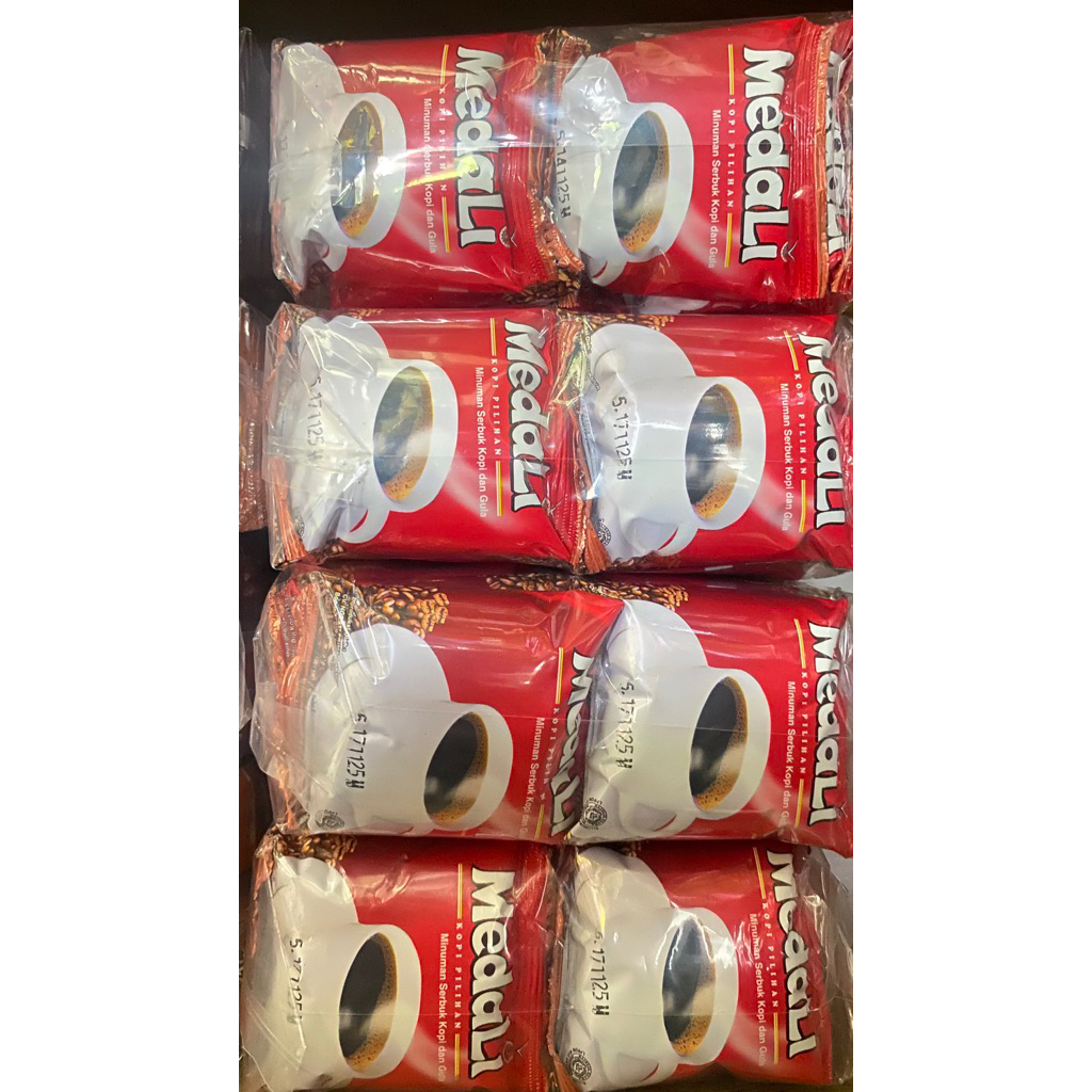 

kopi medali - kopi instan - kopi serbuk - kopi seduh - 1 renceng isi 10 - 1pak isi 20