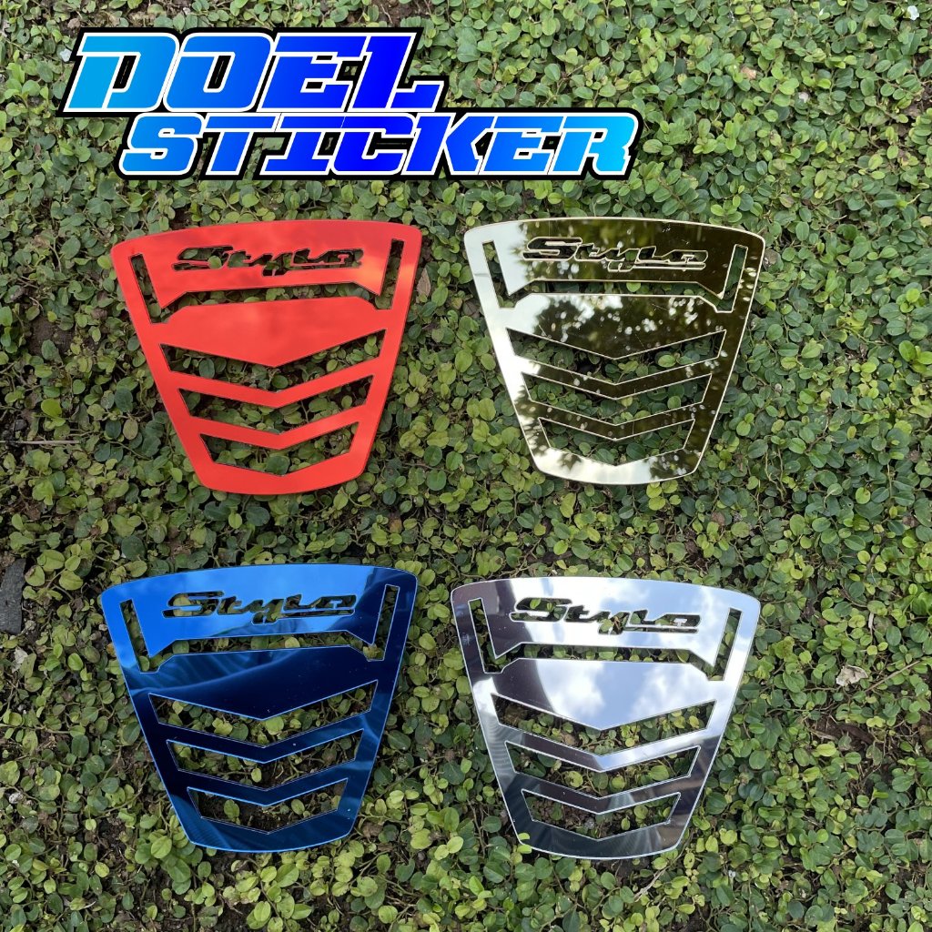 Cover Garnish Dasi Depan Atas Honda Stylo 160 Doel 01