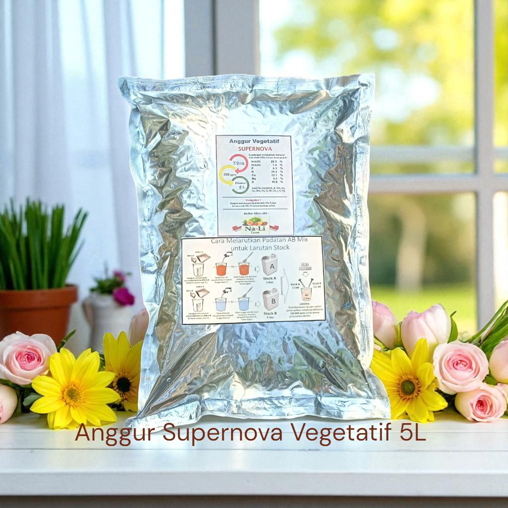 Ab Mix Anggur Supernova 19 Unsur Hara 5L Vegetatif