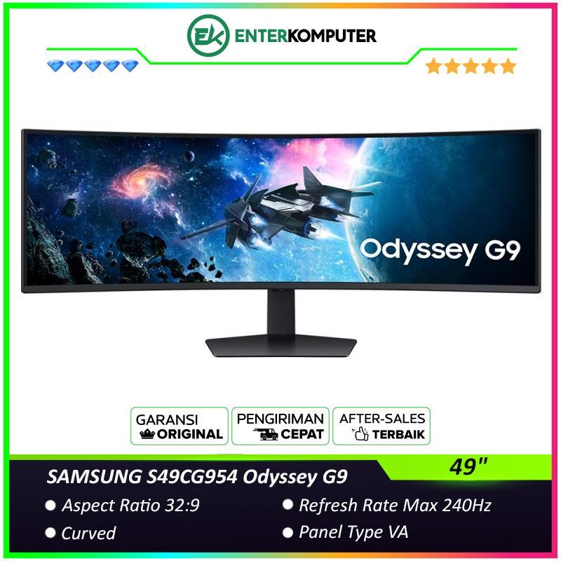 SAMSUNG 49" S49CG954 Odyssey G9 Dual QHD Curved Gaming Monitor 240Hz / Monitor 49 inch