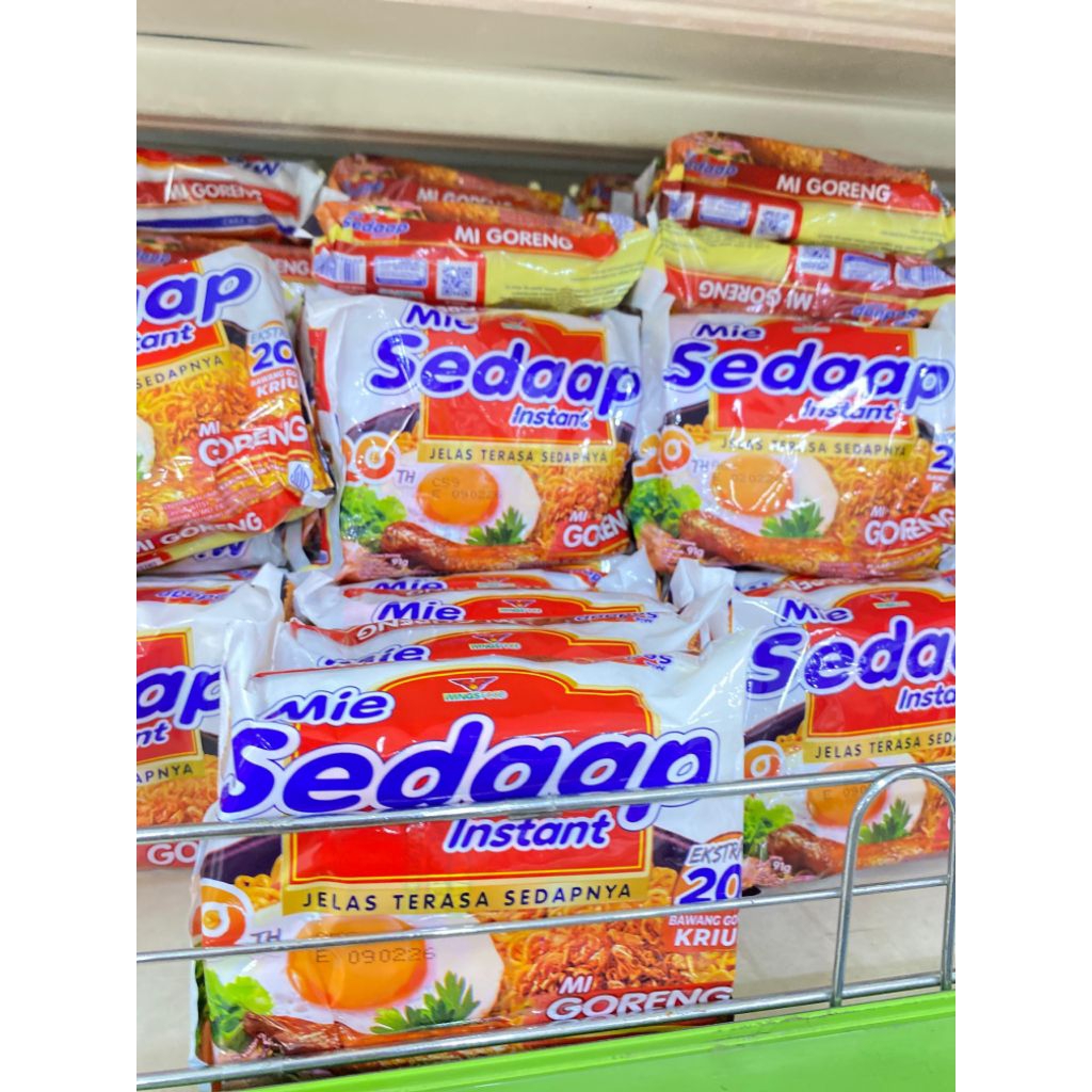 

Mie Sedaap Goreng Instan 91g (3pcs, 5pcs, 10pcs)