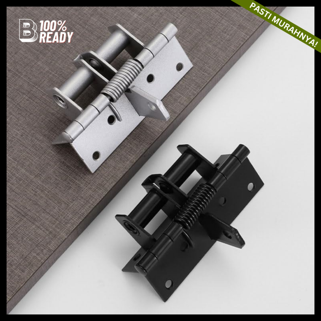 Engsel Pintu Rumah (Black) / Spring Door Closer / Engsel Pintu Otomatis Hidrolik