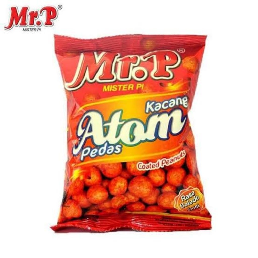 

MR Peanut Kacang Atom Pedas 100 gram