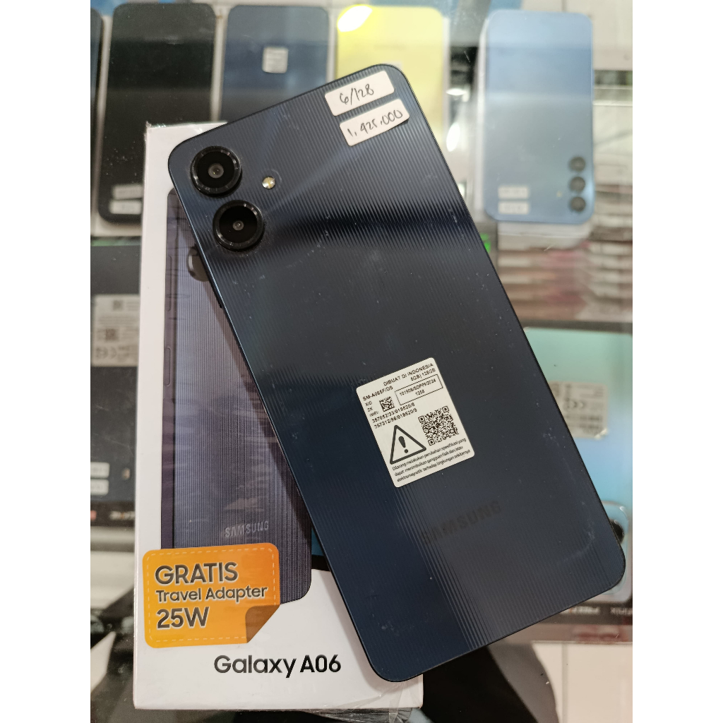 Handphone-Samsung Galaxy A06 6/128 Smartphone Android