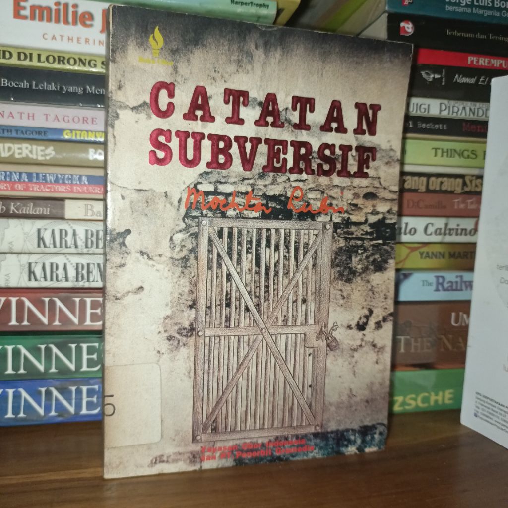 Catatan Subversif by Mochtar Lubis (Edisi 1987)