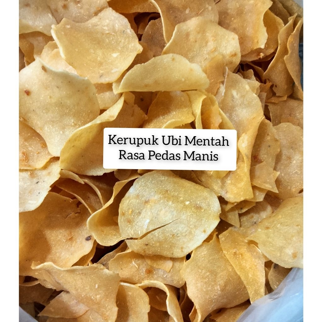 

Kerupuk Ubi Pedas Manis (±500gr) Kerupuk Ketela / Kerupuk EKSA / Kerupuk Mentah / Krupuk Ubi Jalar Khas Pontianak / Oleh Oleh Khas Pontianak Kalimantan Barat / Sweet potato Crackers