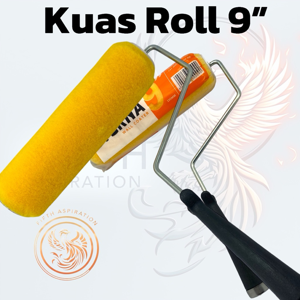 Eterna Kuas roll 9” roll cat besar roll cat tembok