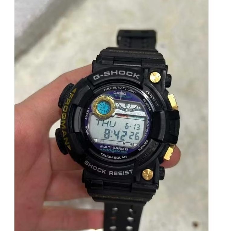 Jam Tangan Pria / Cowok Casio G-Shock / GShock FROGMAN Ori